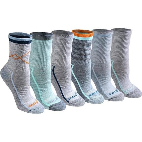 Dickies Women's Dri-tech Advanced Moisture Wicking Mid-Crew Socks (6 Pairs) (M) - Picture 6 of 6